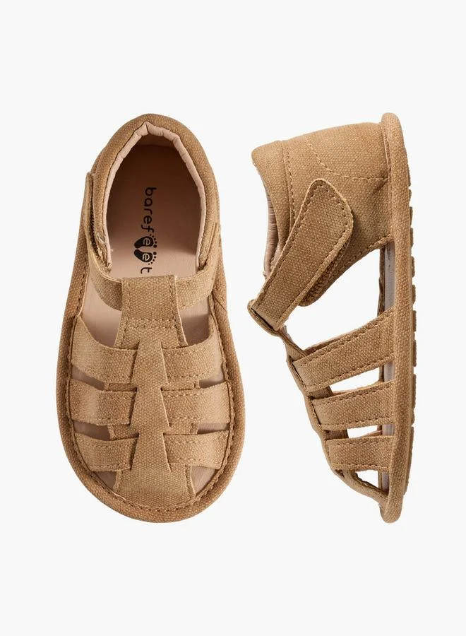 Barefeet Booties With Hook & Loop Closure